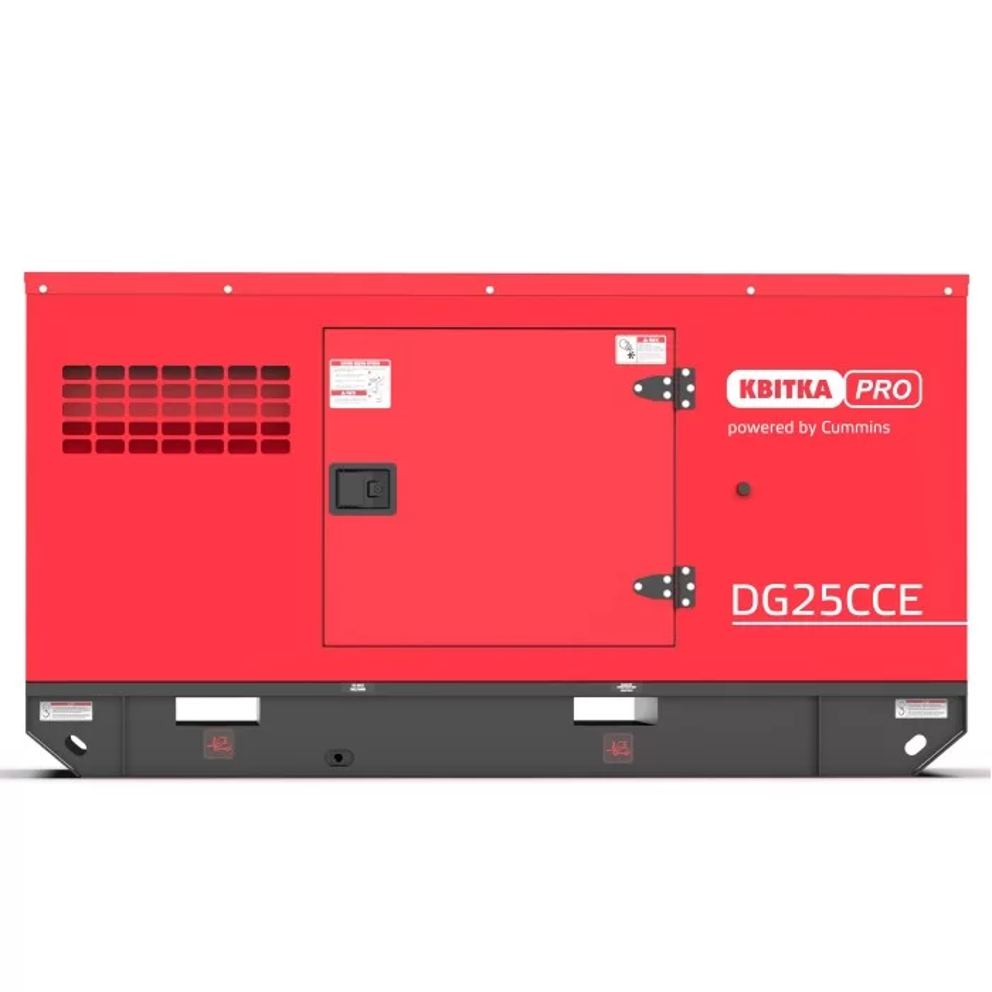 Генератор дизельний 20/22 КВт DG25CCE стартер метал корпус під ATS, КВІТКА PRO